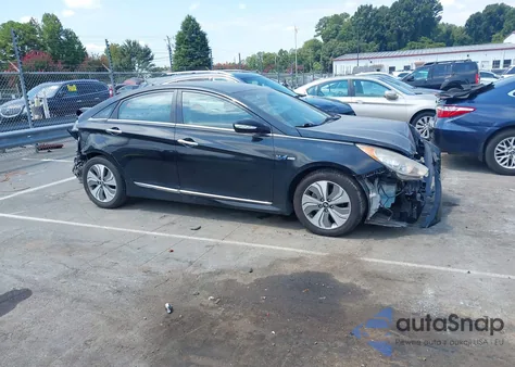 2015 Hyundai Sonata Hybrid Limited z USA, uszkodzony, nr VIN KMHEC4A42FA119222